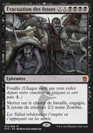 Khans de Tarkir - Évacuation des fosses