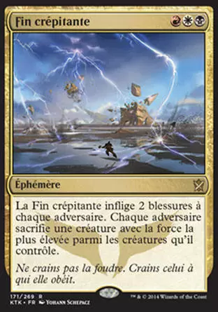 Khans de Tarkir - Fin crépitante