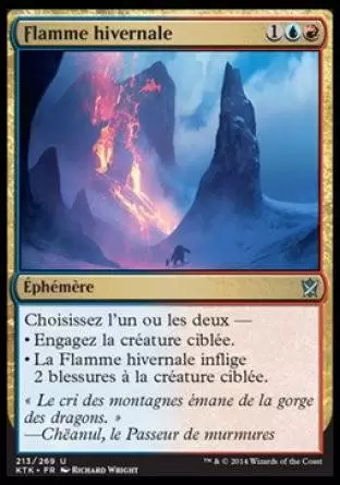 Khans de Tarkir - Flamme hivernale