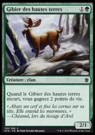 Khans de Tarkir - Gibier des hautes terres