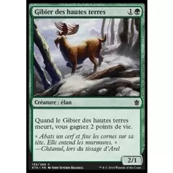 Gibier des hautes terres