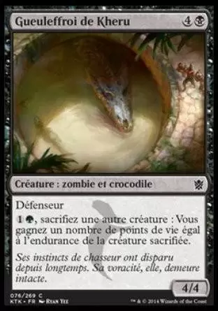 Khans de Tarkir - Gueuleffroi de Kheru