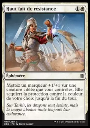 Khans de Tarkir - Haut fait de résistance