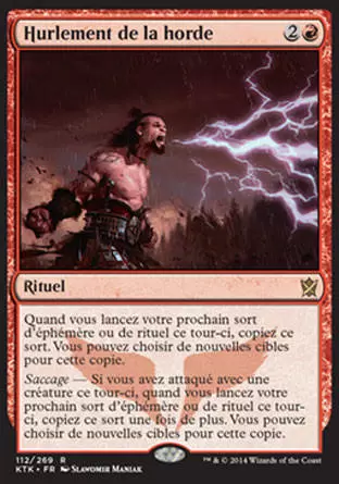 Khans de Tarkir - Hurlement de la horde