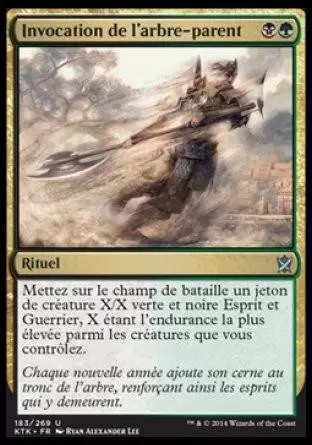 Khans de Tarkir - Invocation de l\'arbre-parent