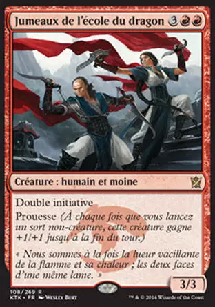 Khans de Tarkir - Jumeaux de l\'école du dragon