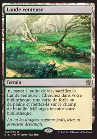 Khans de Tarkir - Lande venteuse