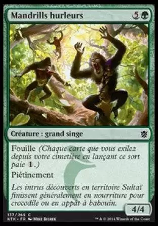 Khans de Tarkir - Mandrills hurleurs