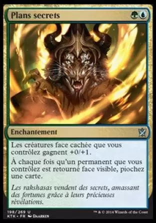 Khans de Tarkir - Plans secrets