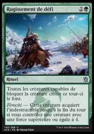 Khans de Tarkir - Rugissement de défi