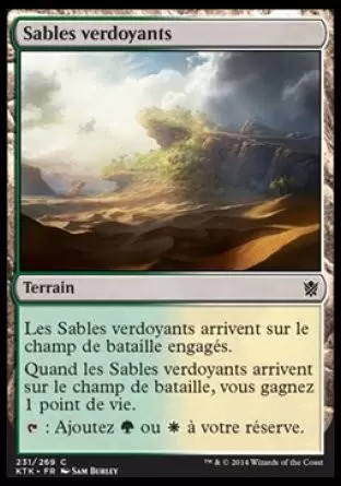 Khans de Tarkir - Sables verdoyants