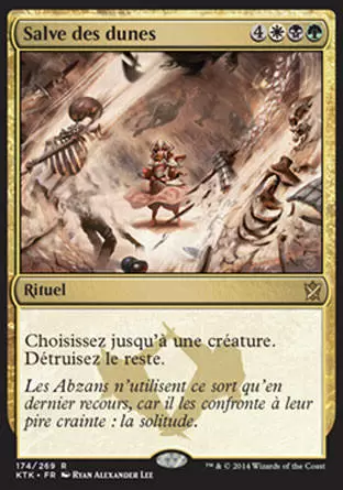 Khans de Tarkir - Salve des dunes