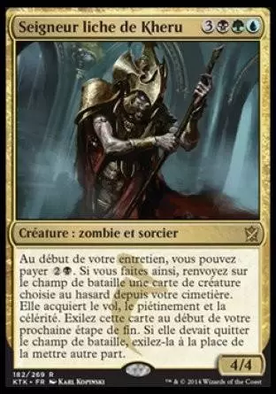 Khans de Tarkir - Seigneur liche de Kheru