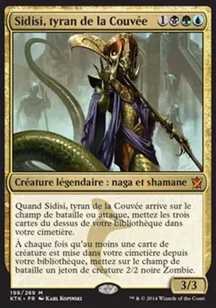 Khans de Tarkir - Sidisi, tyran de la Couvée