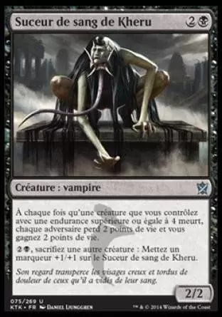Khans de Tarkir - Suceur de sang de Kheru