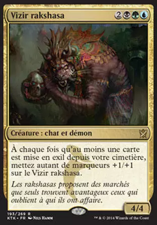 Khans de Tarkir - Vizir Rakshasa