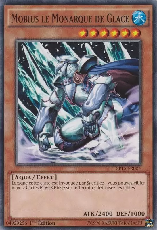 Pack Etoile Arc-V SP15 - Mobius le Monarque de Glace
