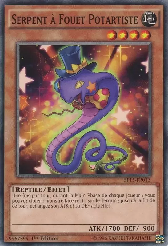 Pack Etoile Arc-V SP15 - Serpent à Fouet Potartiste