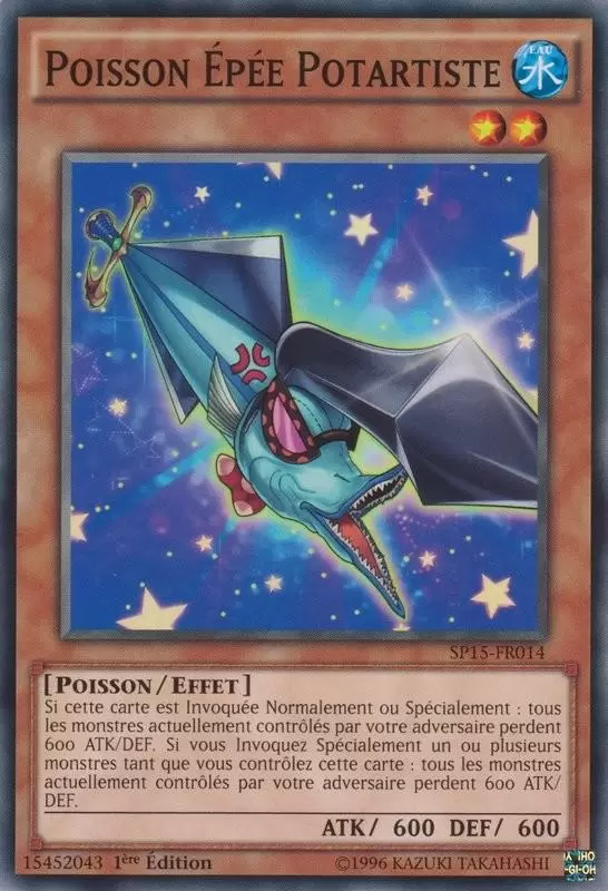 Pack Etoile Arc-V SP15 - Poisson Épée Potartiste