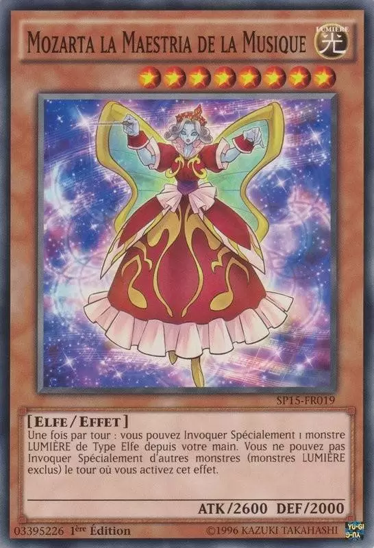 Pack Etoile Arc-V SP15 - Mozarta la Maestria de la Musique