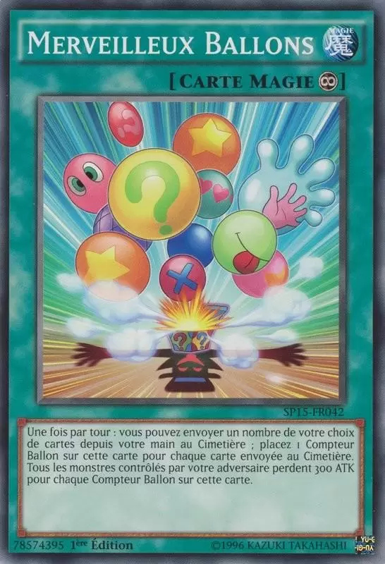 Pack Etoile Arc-V SP15 - Merveilleux Ballons