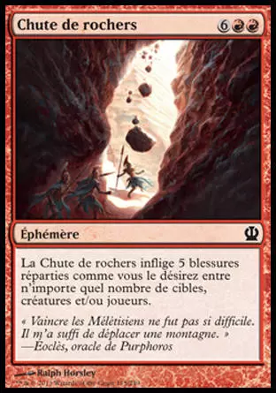 Theros - Chute de rochers