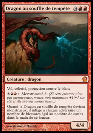 Theros - Dragon au souffle de tempête