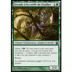 Dryade à la coiffe de feuilles