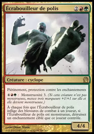 Theros - Écrabouilleur de polis