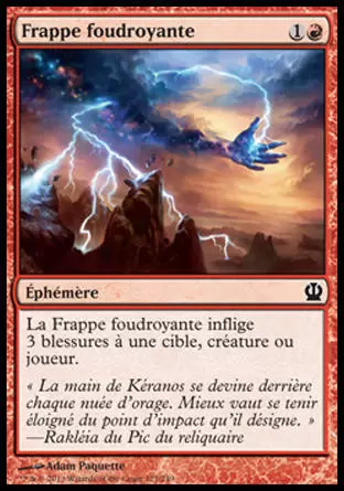 Theros - Frappe foudroyante