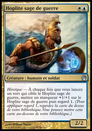 Theros - Hoplite sage de guerre