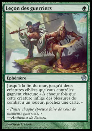 Theros - Leçon des guerriers