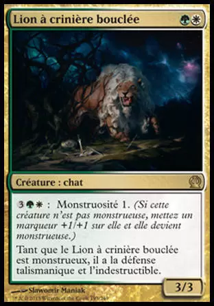 Theros - Lion à crinière bouclée