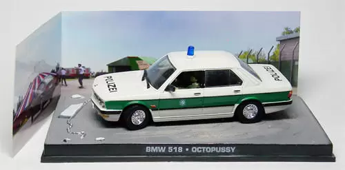 Les voitures de James Bond 007 - BMW 518 (Polizei)