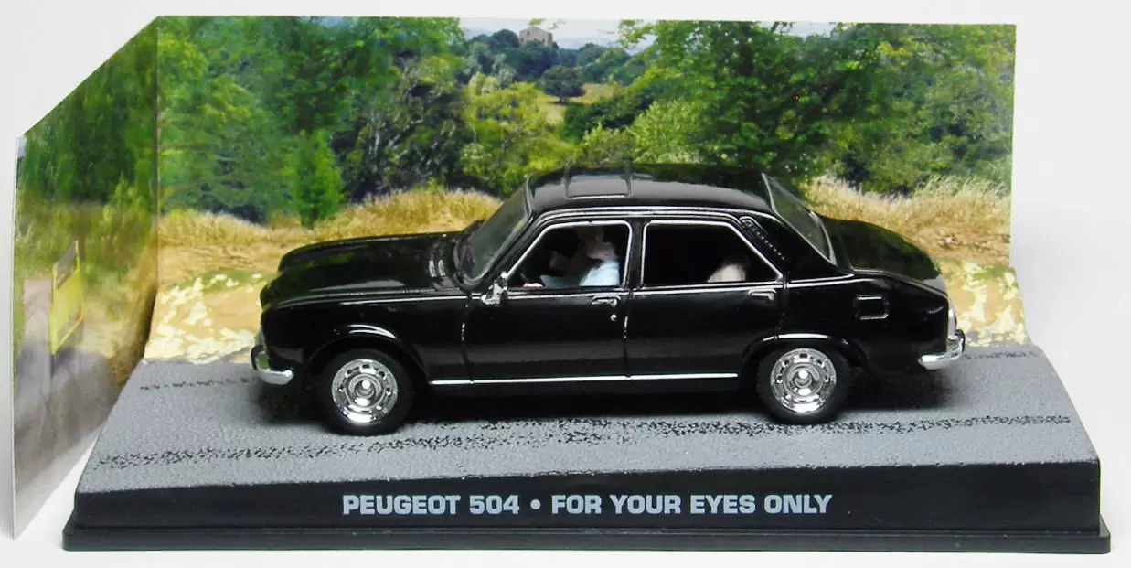 Les voitures de James Bond 007 - Peugeot 504