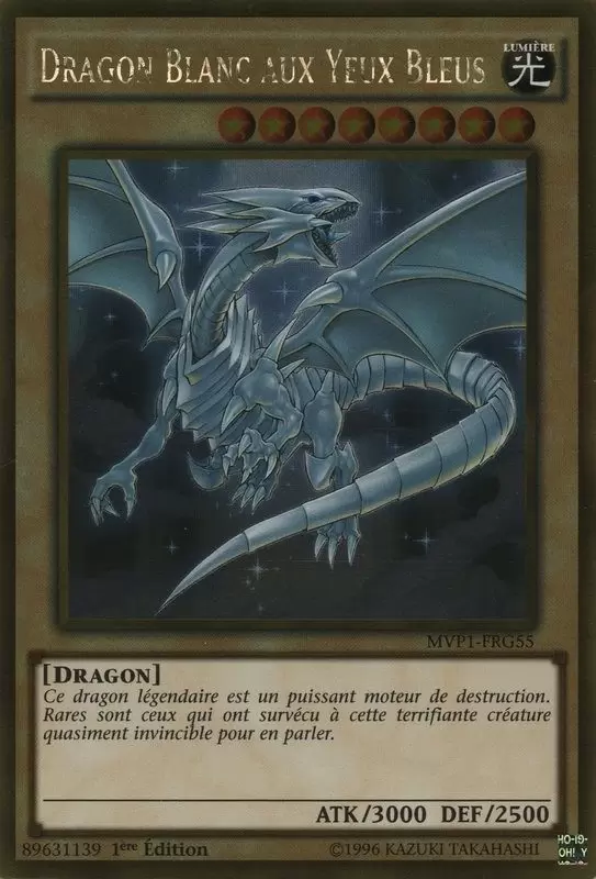 Movie Pack Gold Edition MVP1 - Dragon Blanc aux Yeux Bleus