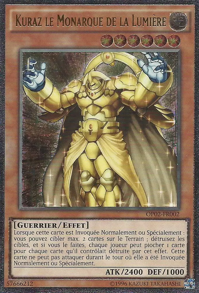 OTS Pack de Tournoi 2 OP02 - Kuraz le Monarque de la Lumière