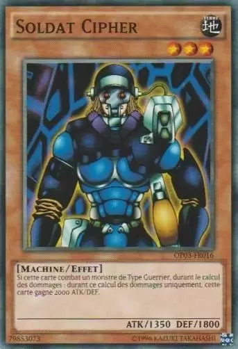 OTS Pack de Tournoi 3 OP03 - Soldat Cipher