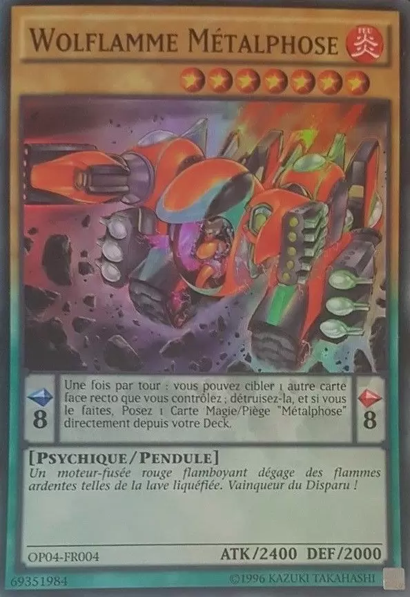 OTS Pack de Tournoi 4 OP04 - Wolflamme Métalphose