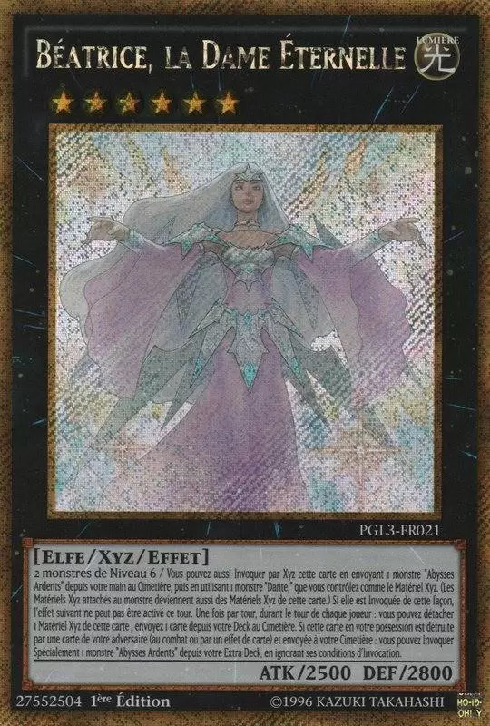 Gold Premium : Or Infini PGL3 - Béatrice, la Dame Eternelle