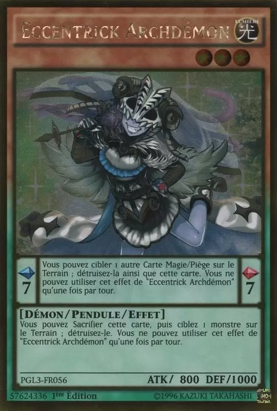 Gold Premium : Or Infini PGL3 - Eccentrick Archdémon