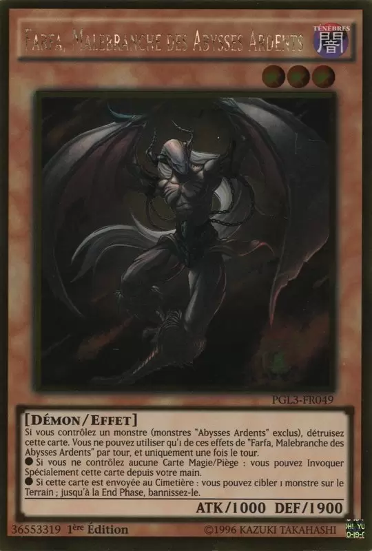 Gold Premium : Or Infini PGL3 - Farfa, Malebranche des Abysses Ardents