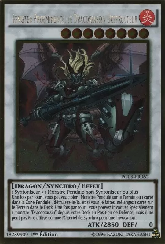Gold Premium : Or Infini PGL3 - Ignister Proéminence, Le Dracossassin Destructeur