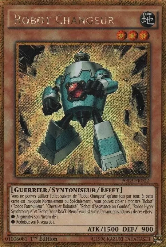 Gold Premium : Or Infini PGL3 - Robot Changeur