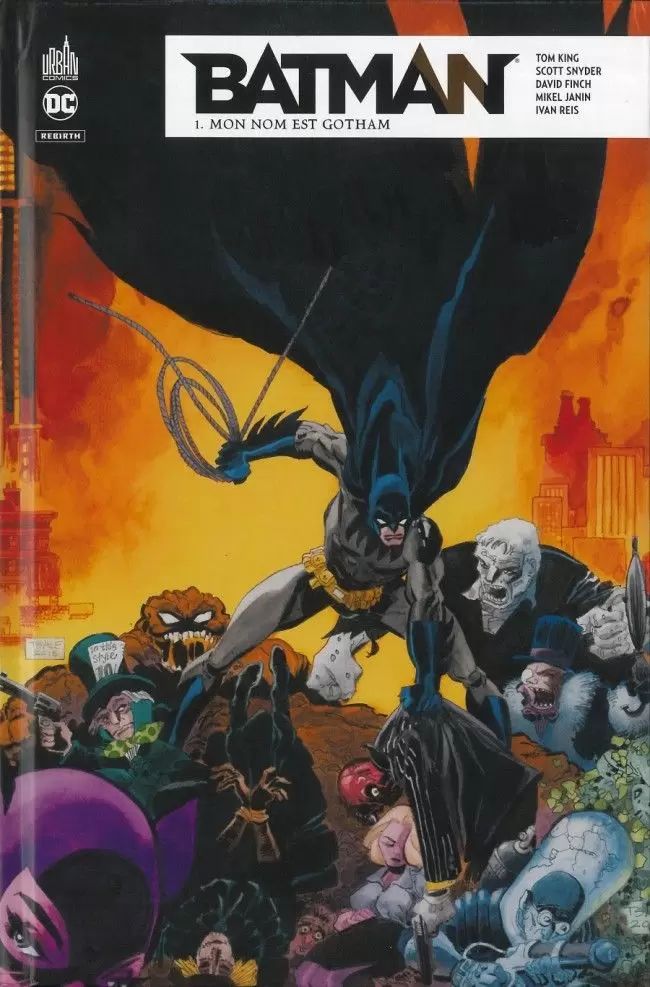 Batman Rebirth - Batman Rebirth  : Mon nom est Gotham (couverture alternative)