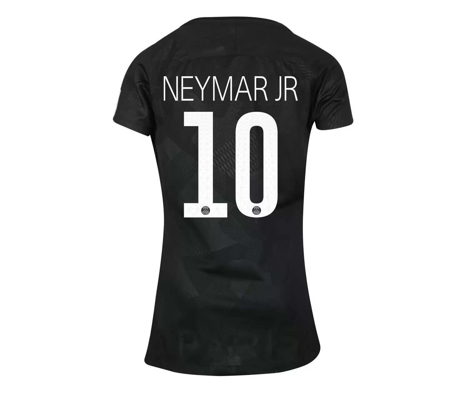 Maillot de football - PSG Third Neymar 2017/2018 Noir Femme