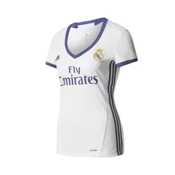 Supportrice Real Madrid Domicile 2016/2017 Blanc Femme