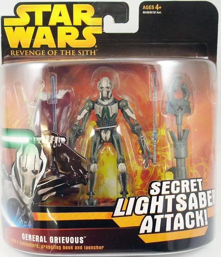 Revenge of the Sith - General Grievous (Secret Lightsaber Attack)