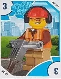 Cartes LEGO Toys R\' Us - 2017 - Building Worker