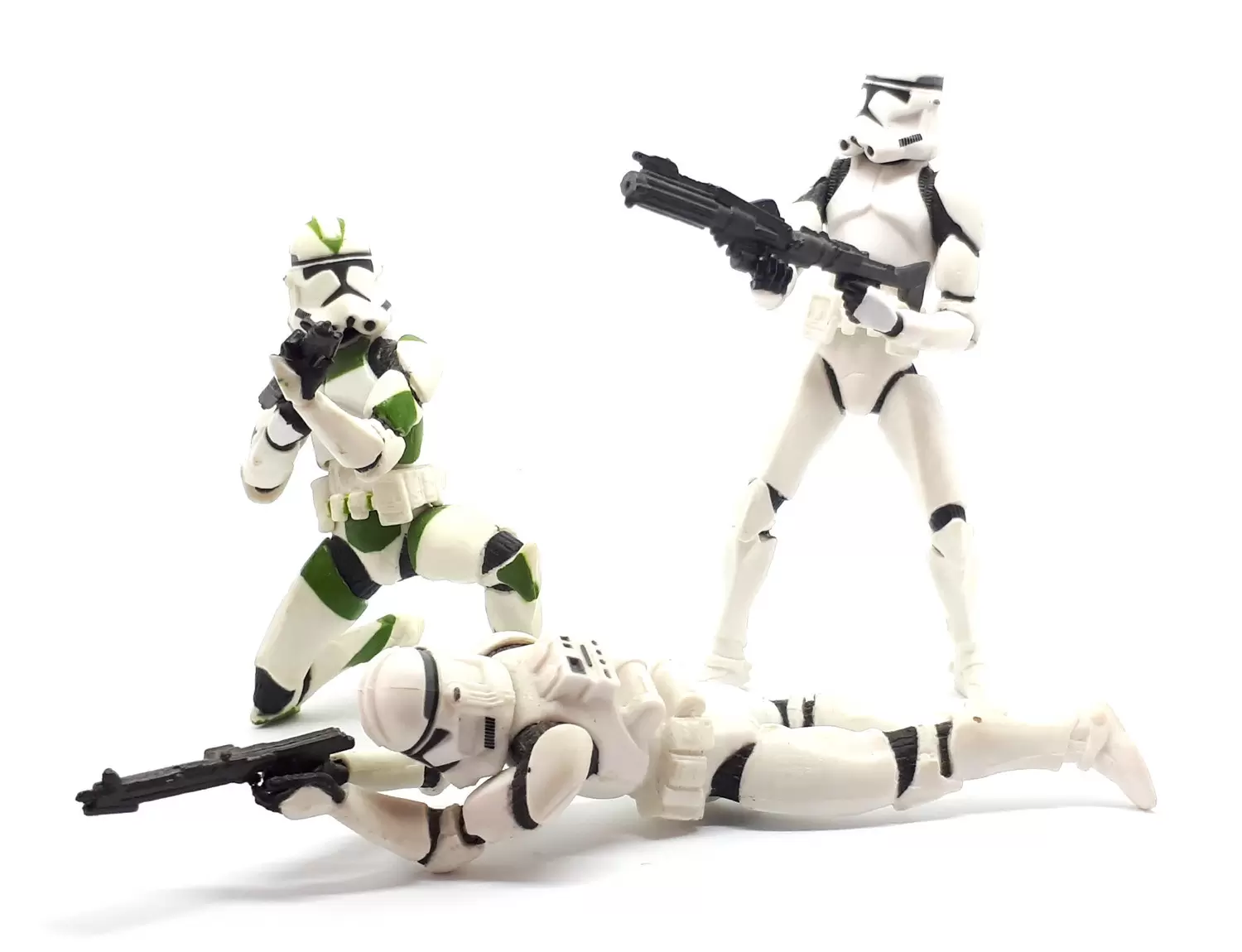 Revenge of the Sith - Clone Trooper Army with Clone Sergeant (Green)